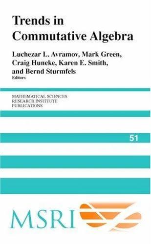 Trends in Commutative Algebra (English, Luchezar L. Avramov | Mark Green | Craig Huneke)