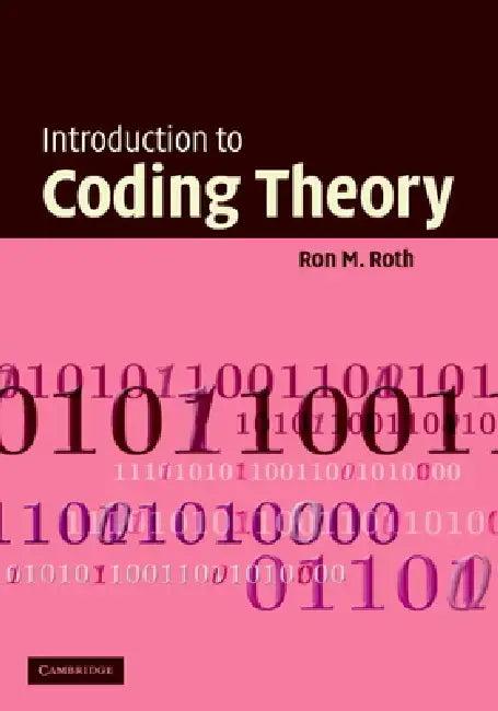Introduction to Coding Theory (English, Ron M. Roth)