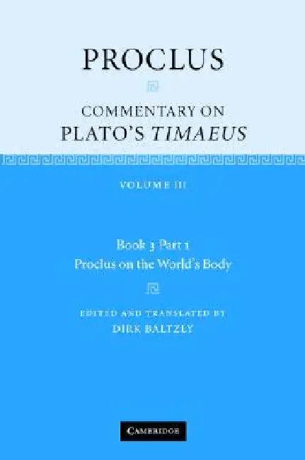 Proclus (English, Proclus | Dirk Baltzly)