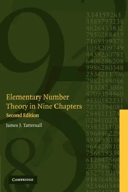 Elementary Number Theory in Nine Chapters (English, James J. Tattersall)