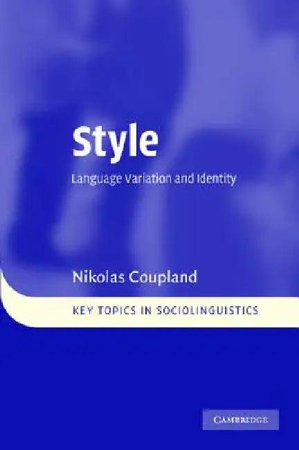 Style (English, Nikolas Coupland)