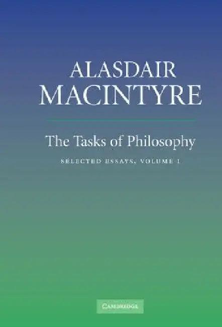 The Tasks of Philosophy, Volume 1 (English, Alasdair MacIntyre)