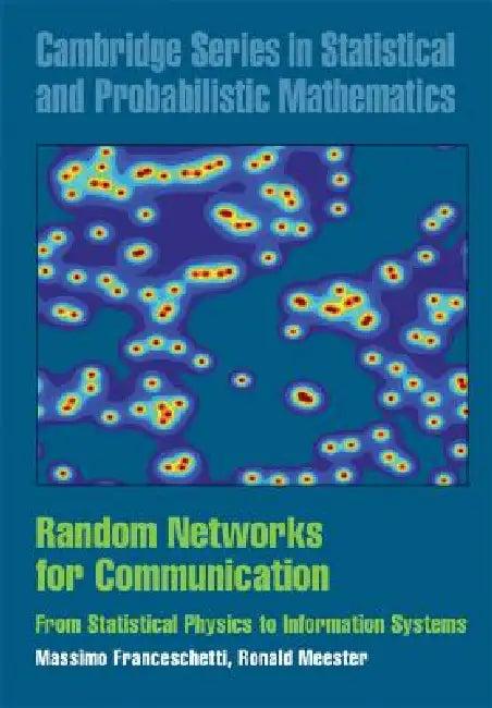 Random Networks for Communication (English, Massimo Franceschetti | Ronald Meester)