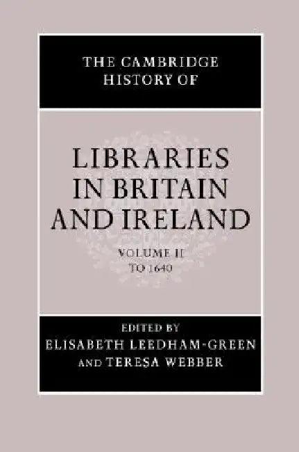 The Cambridge History of Libraries in Britain and Ireland 3 Volume Hardback Set (English, Peter Hoare)