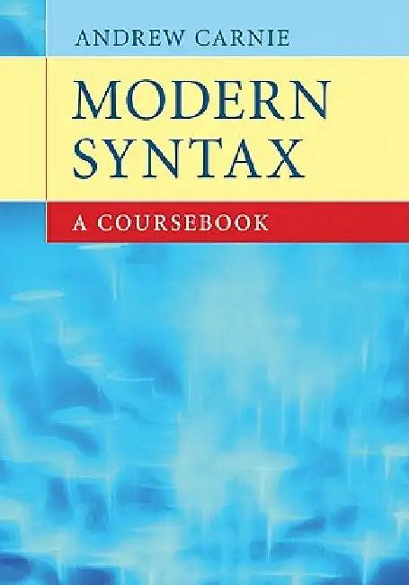 Modern Syntax (English, Andrew Carnie)
