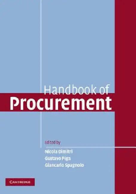 Handbook of Procurement (English, Nicola Dimitri | Nicola Dimitri | Gustavo Piga)