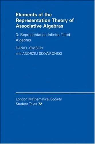 Elements of the Representation Theory of Associative Algebras (English, Daniel Simson | Andrzej Skowronski)