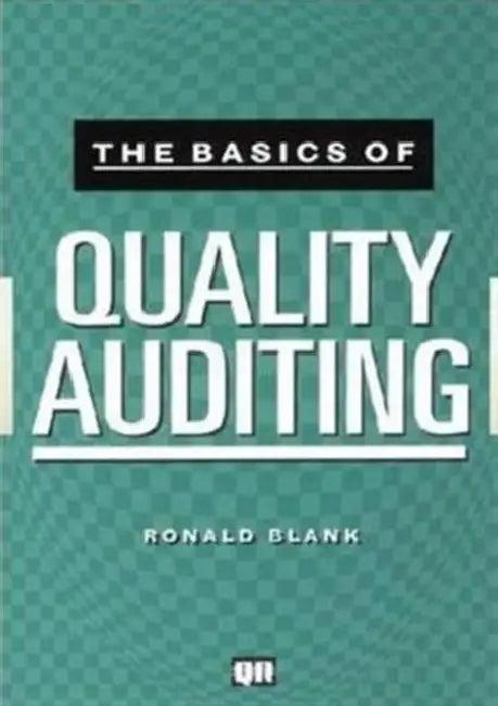 The Basics of Quality Auditing (English, Blank Ronald)