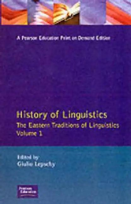 History of Linguistics (English, Giulio C. Lepschy)