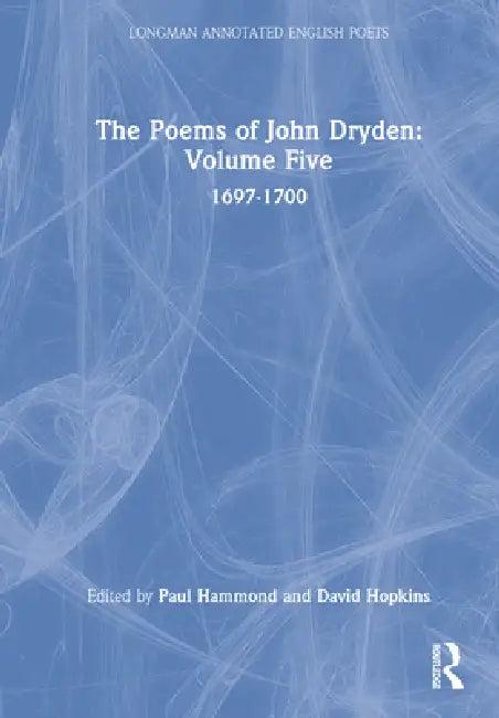 The Poems of John Dryden (English, Paul Hammond | David Hopkins)