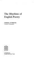 The Rhythms of English Poetry (English, Derek Attridge)