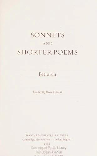 Sonnets and Shorter Poems (English, Francesco Petrarch | David R. Slavitt)