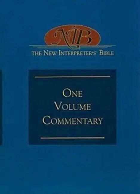 The New Interpreter's(r) Bible One-Volume Commentary (English, Beverly R. Gaventa)