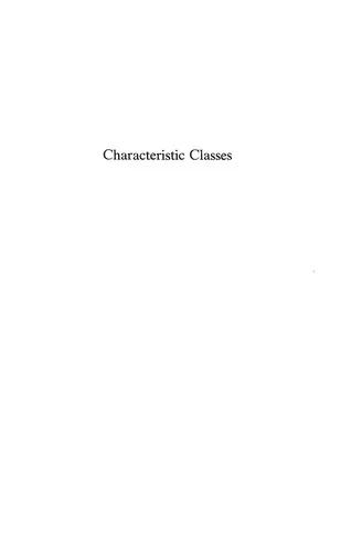 Characteristic Classes. (Annals of Mathematics Studies-76) (English, John Milnor | James D. Stasheff)