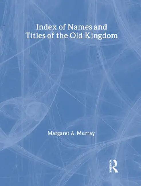 Index of Names & Titles of the (English, Murray)