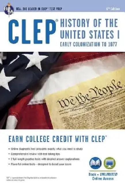 Clep(r) History of the U.S. I Book + Online (English, Editors of Rea)