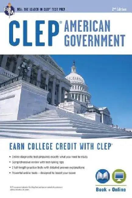 Clep(r) American Government Book + Online (English, Preston Jones)