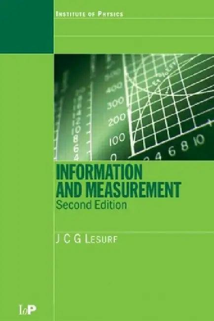 Information and Measurement (English, J. C. G. Lesurf)