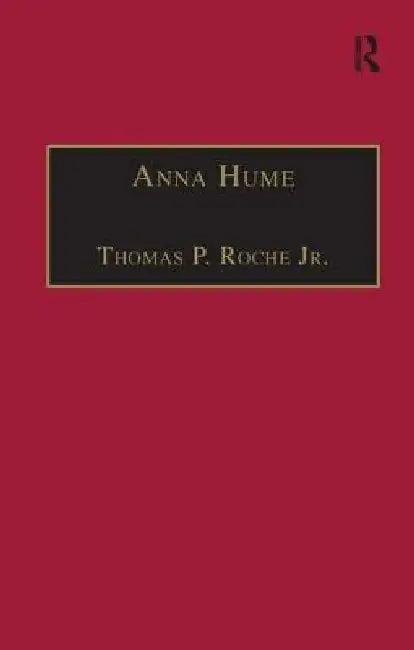 Anna Hume (English, Thomas P. Roche Jr)