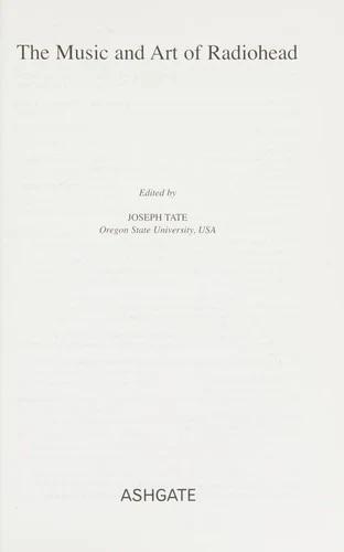 The Music and Art of Radiohead (English, Joseph Tate)