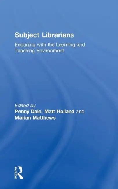 Subject Librarians (English, Penny Dale | Matt Holland)