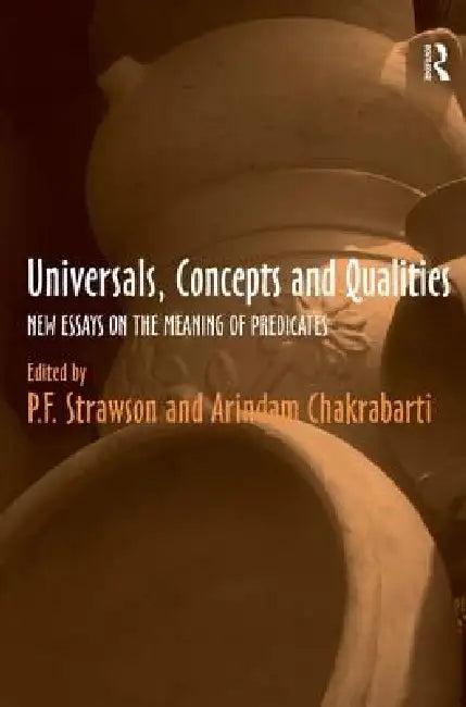 Universals, Concepts And Qualities (English, P. F. Strawson | Arindam Chakrabarti)