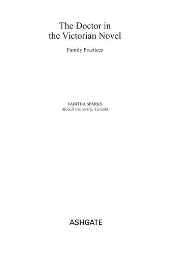 The Doctor in the Victorian Novel (English, Tabitha Sparks)