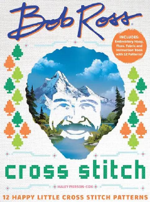 Bob Ross Cross Stitch (English, Haley Pierson-Cox)