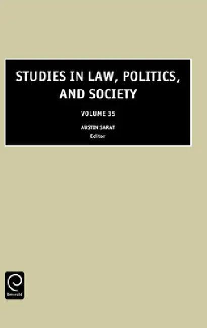 Studies in Law, Politics and Society (English, Austin Sarat)