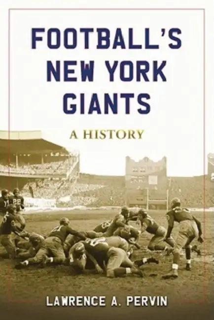 Football's New York Giants (English, Lawrence A. Pervin)