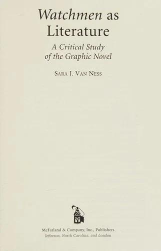 Watchmen as Literature (English, Sara J. Van Ness)