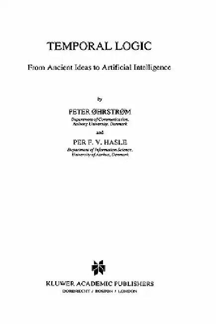 Temporal Logic (English, Peter Øhrstrøm | Per Hasle)