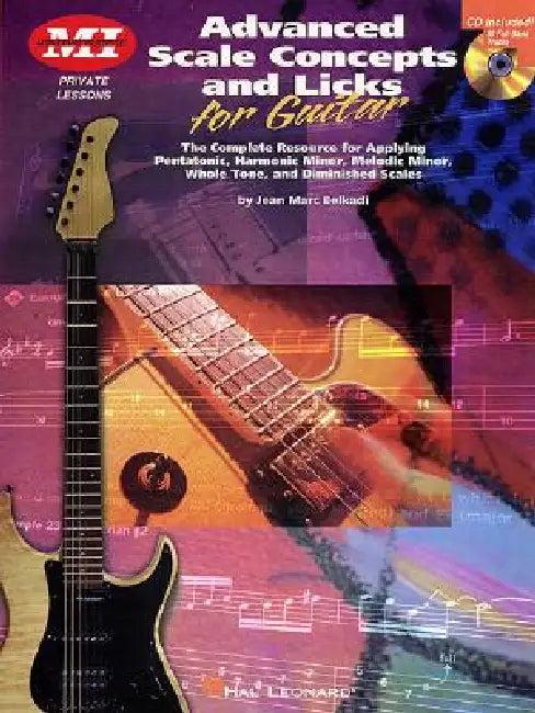 Advanced Scale Concepts and Licks for Guitar (English, Jean Marc Belkadi)