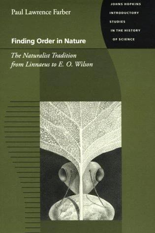 Finding Order in Nature (English, Paul Lawrence Farber)