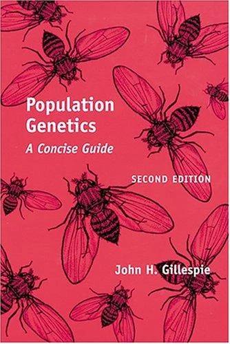 Population Genetics (English, John H. Gillespie)
