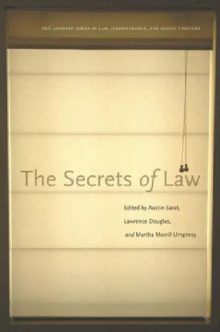 The Secrets of Law (English, Austin Sarat | Lawence Douglas | Martha Merrill Umphrey)