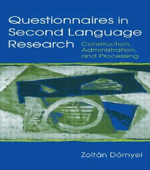 Questionnaires in Second Language Research (English, Zoltan Dornyei | Dornyei | Zoltn Dornyei)