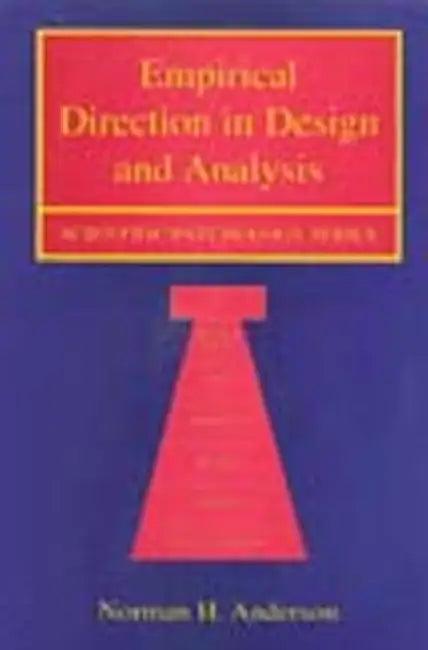 Empirical Direction in Design and Analysis (English, Norman H. Anderson)