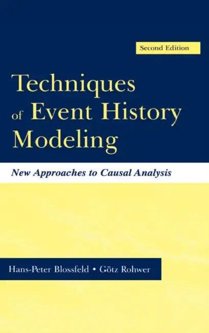 Techniques of Event History Modeling (English, Hans-Peter Blossfeld | Gtz Rohwer)