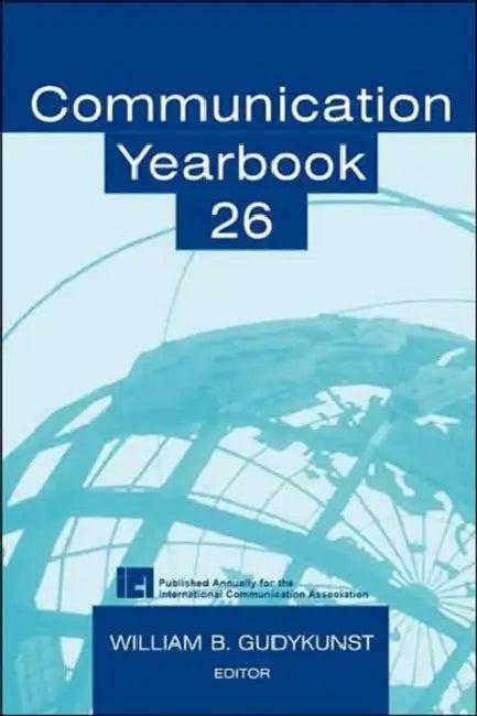 Communication Yearbook 26 (English, William B. Gudykunst)