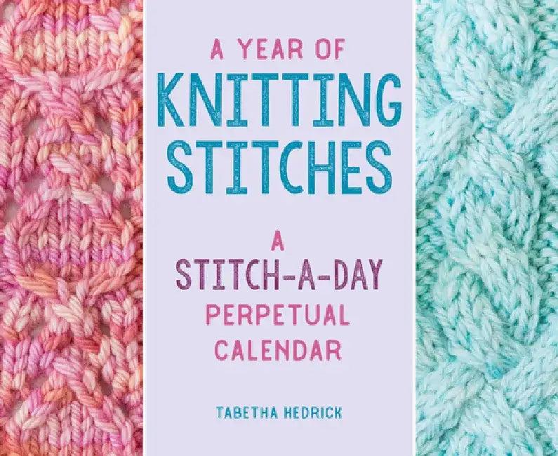 A Year of Knitting Stitches (English, Tabetha Hedrick)
