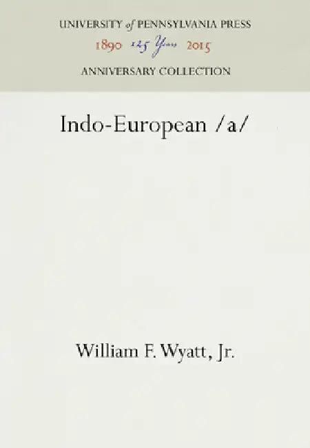 Indo-European /A (English, Jr.)