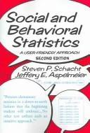 Social and Behavioral Statistics (English, Steven P. Schacht)