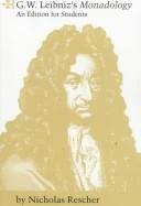 G. W. Leibniz's Monadology (English, Nicholas Rescher)