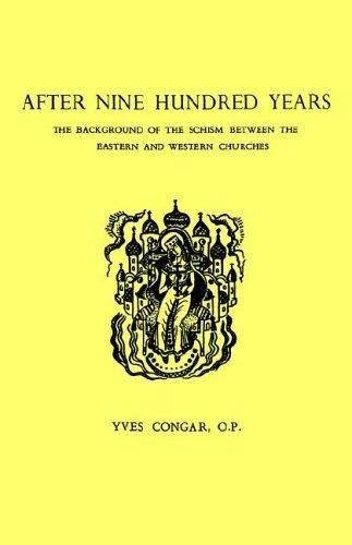After Nine Hundred Years (English, Yves Congar)