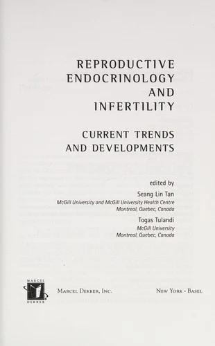 Reproductive Endocrinology and Infertility (English, Togas Tulandi)