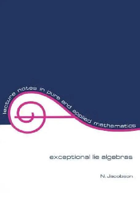 Exceptional Lie Algebras (English, N. Jacobson)