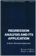 Regression Analysis and Its Application (English, Richard F. Gunst | Robert L. Mason)