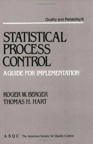 Statistical Process Control (English, Berger Roger W. | Thomas H. Hart)