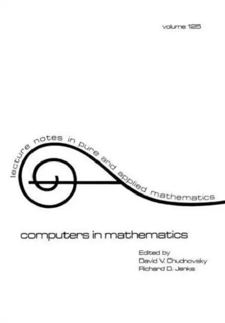 Computers in Mathematics (English, V. Chudnovsky)